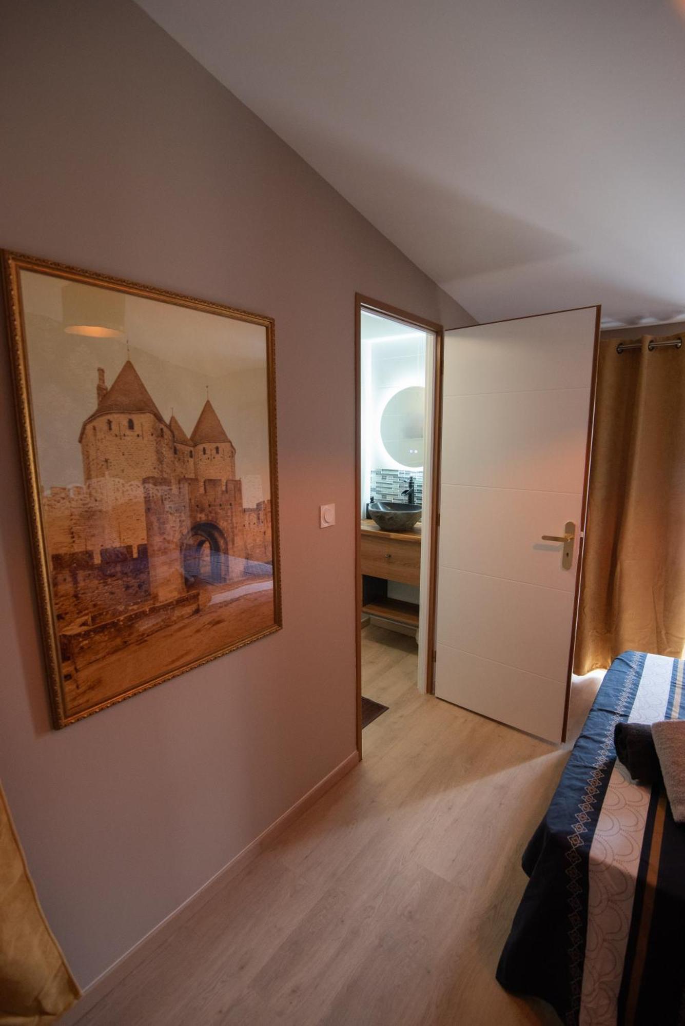 Tout Confort ! Ville, Calme, Cinema Prive, Climatisation, Parking, Wifi Carcassonne Eksteriør bilde