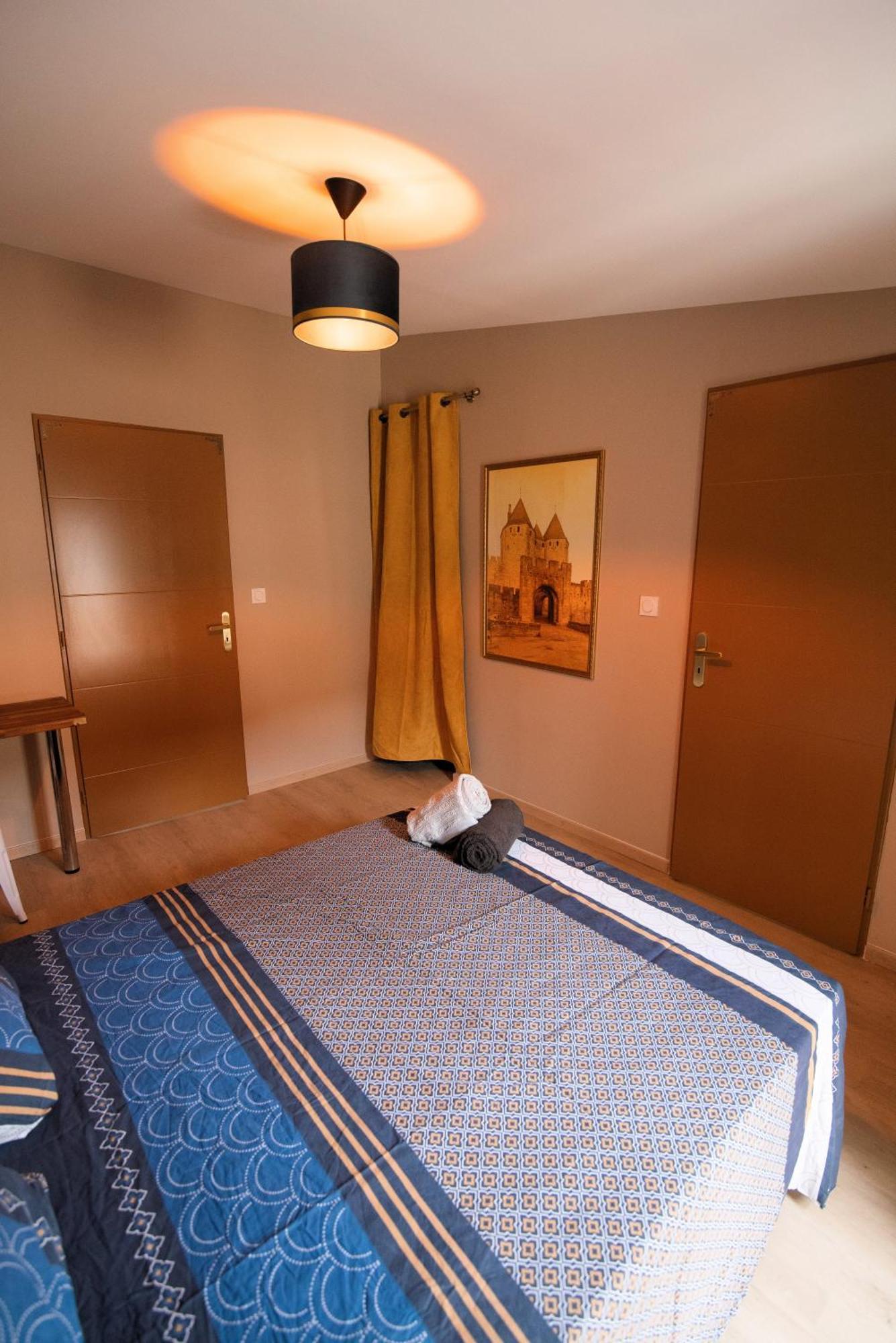 Tout Confort ! Ville, Calme, Cinema Prive, Climatisation, Parking, Wifi Carcassonne Eksteriør bilde