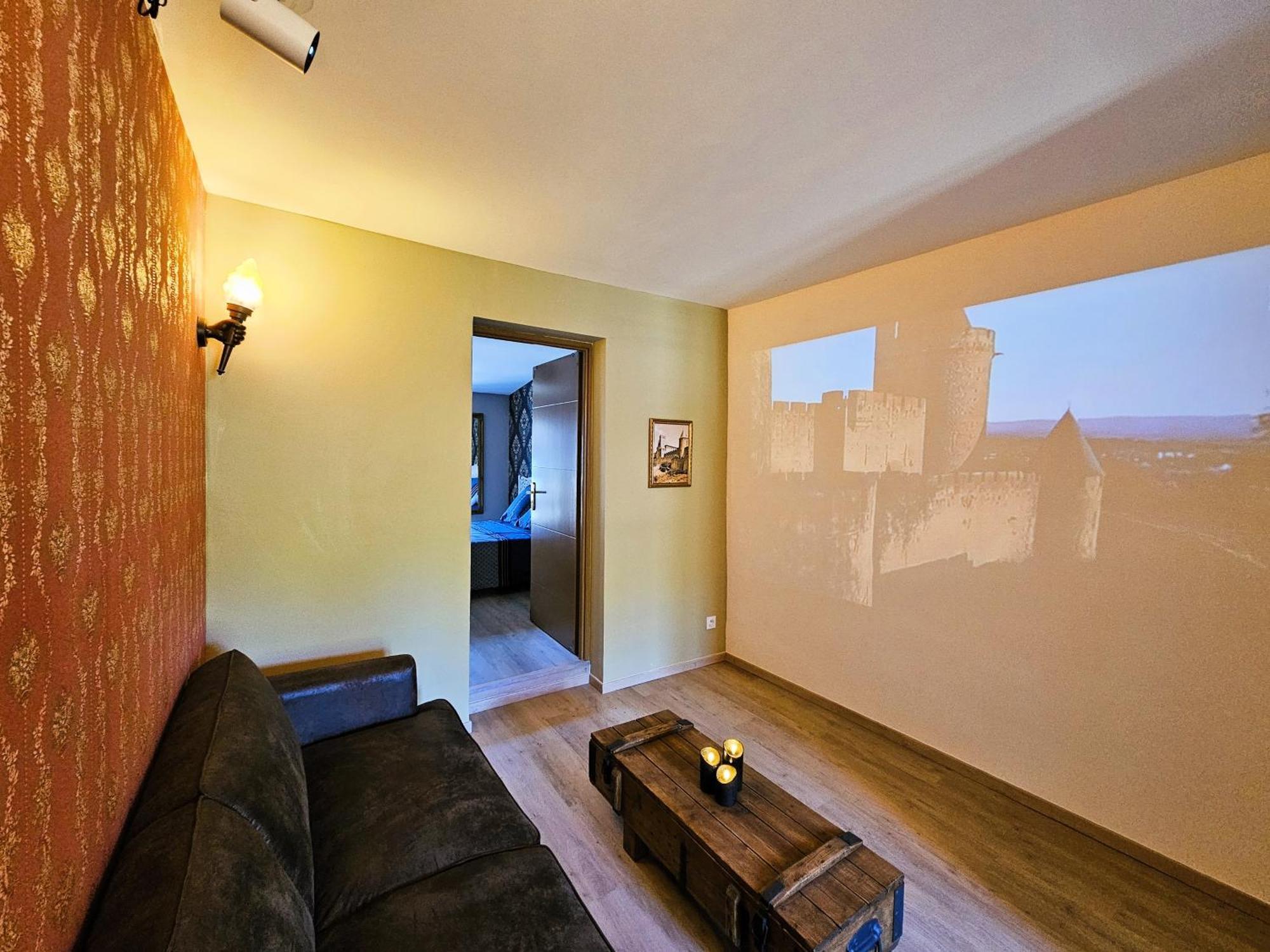 Tout Confort ! Ville, Calme, Cinema Prive, Climatisation, Parking, Wifi Carcassonne Eksteriør bilde
